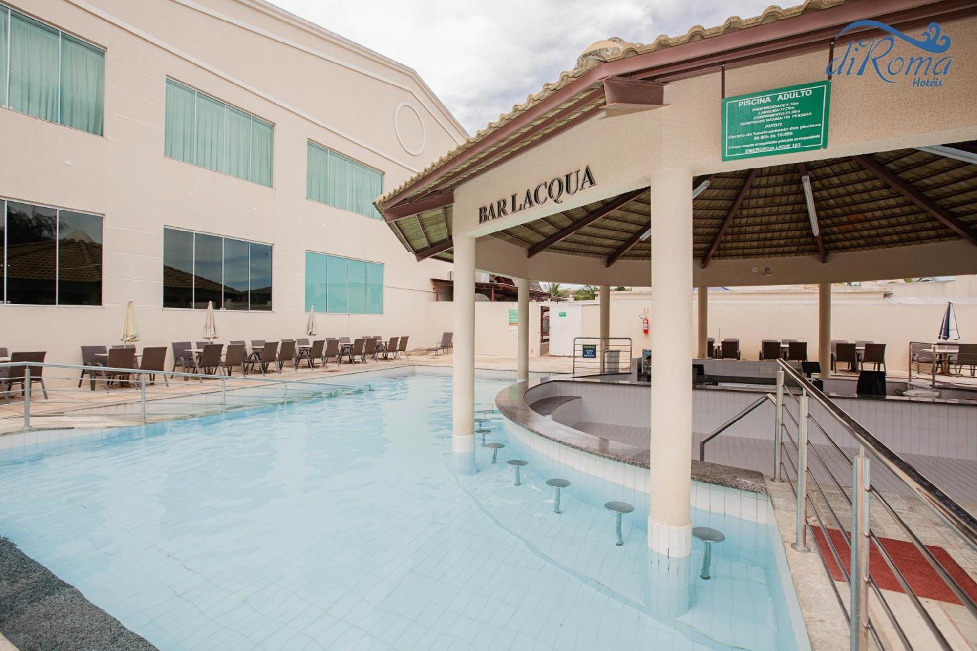 Di Roma Lacqua Caldas Novas Park 24H, Com Roupas De Cama E Banho Exteriér fotografie