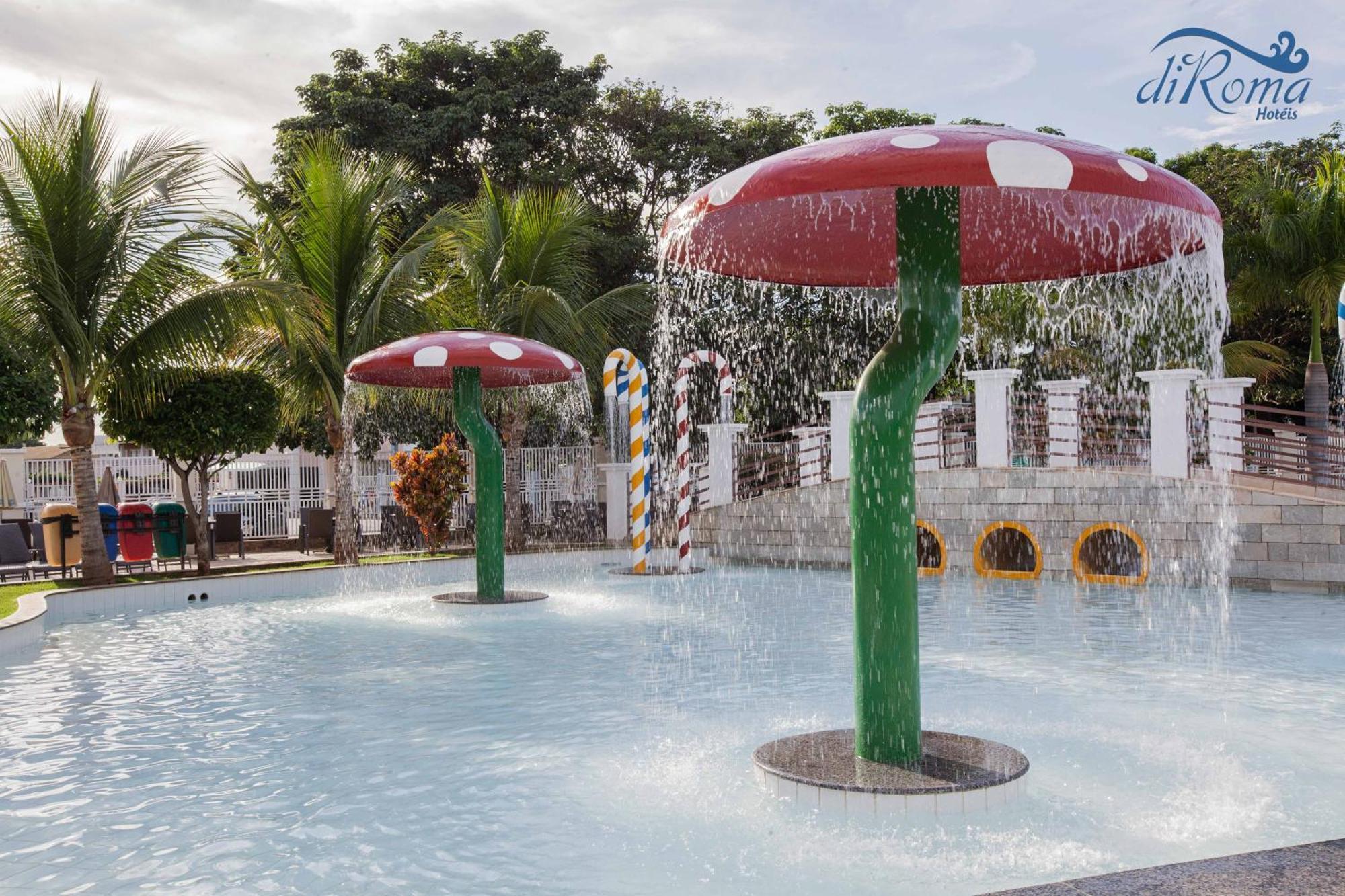 Di Roma Lacqua Caldas Novas Park 24H, Com Roupas De Cama E Banho Exteriér fotografie